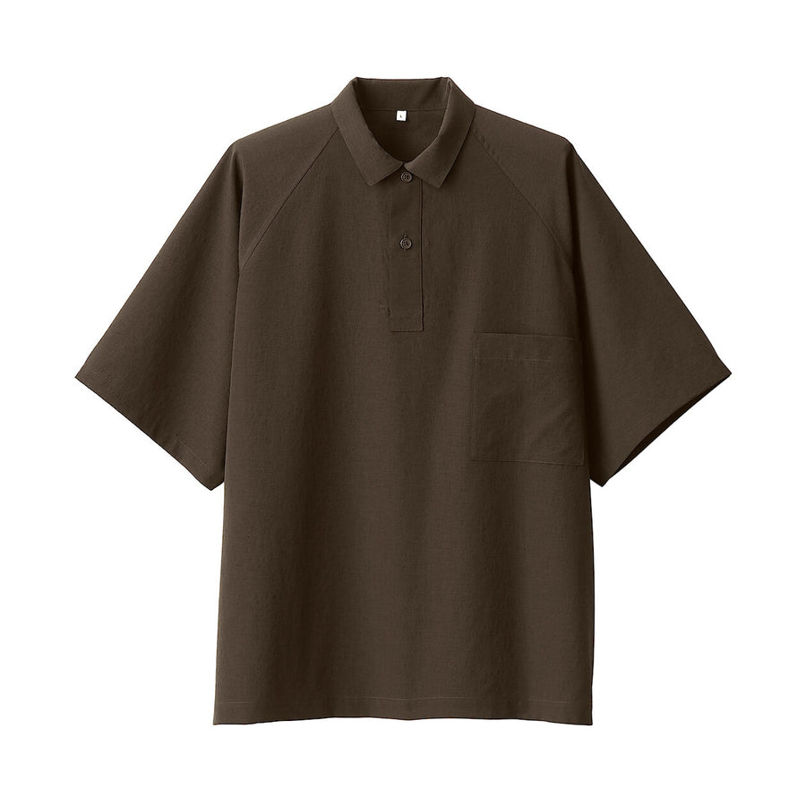 Breathable easy-clean S/S poro shirt Off whiteXS