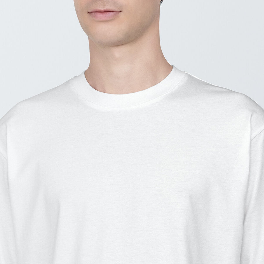 Men's Jersey crew neck L/S T-shirt WhiteXS