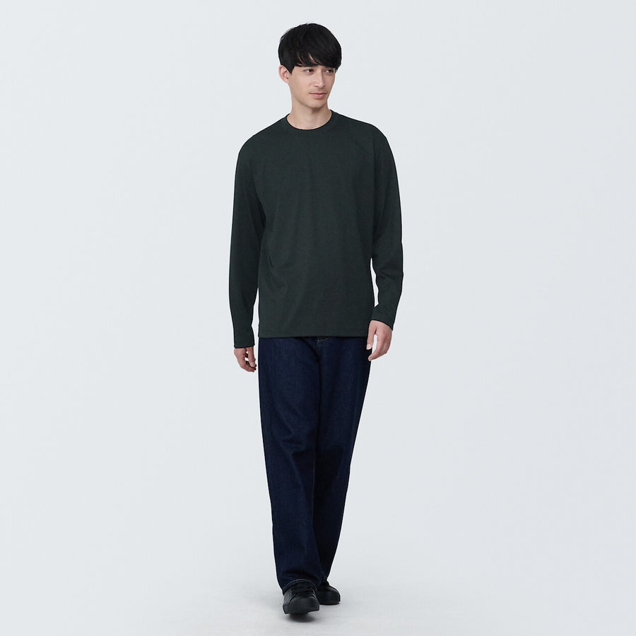 Men's Jersey crew neck L/S T-shirt WhiteXS