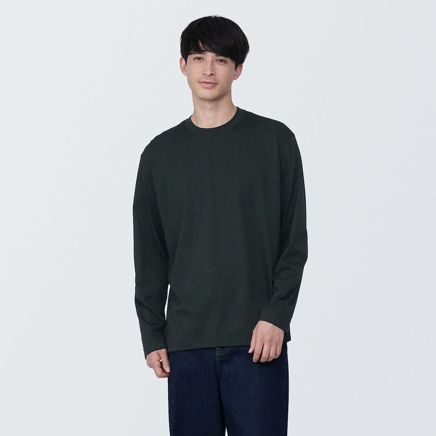 Men's Jersey crew neck L/S T-shirt WhiteXS