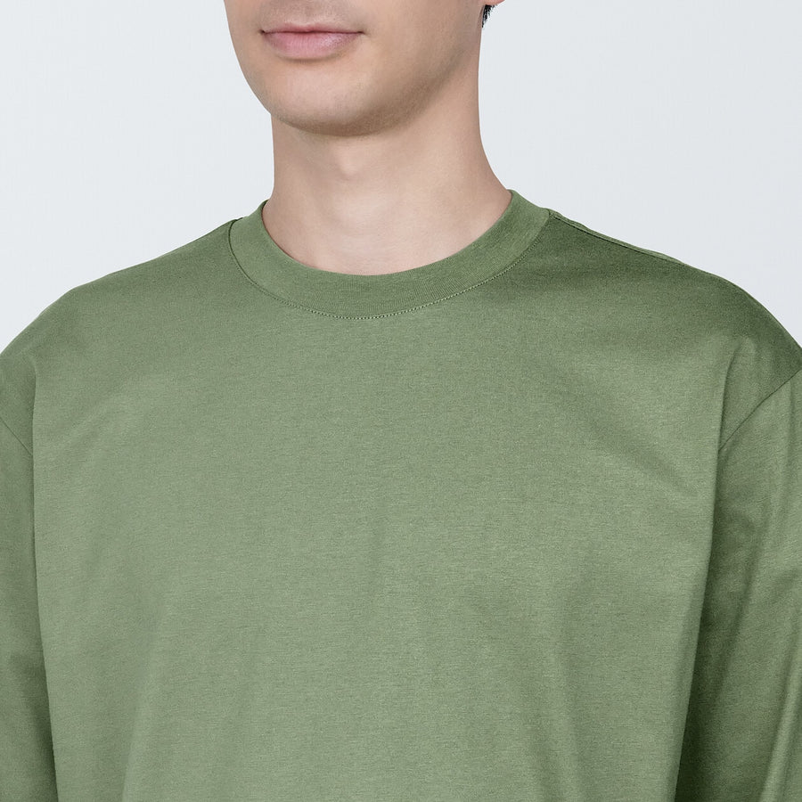 Men's Jersey crew neck L/S T-shirt WhiteXS