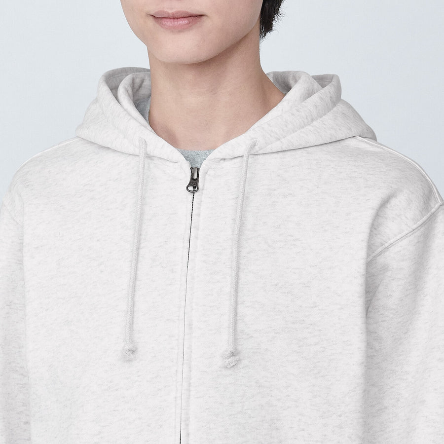 Men's Sweat Zip up hoody Light greyXS