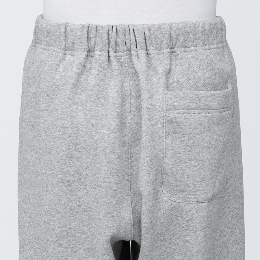 Men's Sweat wide pants Light greyXS