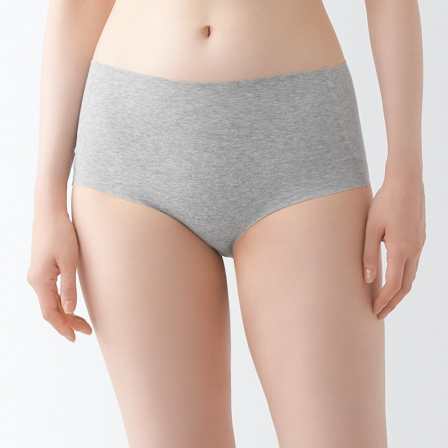 W's Complete seamless high-rise shorts(bikini)LADY XS Grey