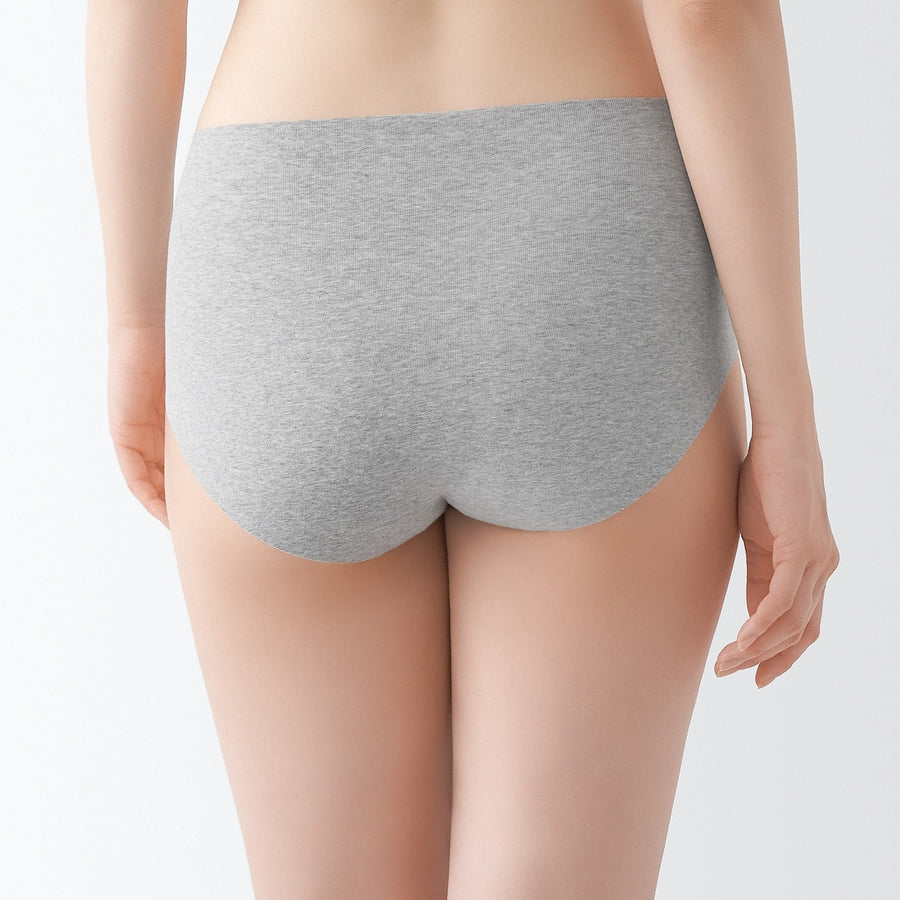 W's Complete seamless high-rise shorts(bikini)LADY XS Grey