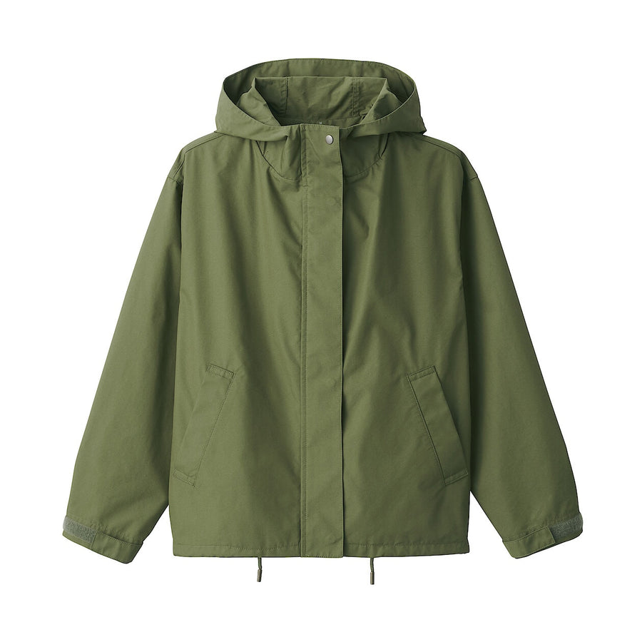 Women's Water repellent Hooded jacketIvoryXS