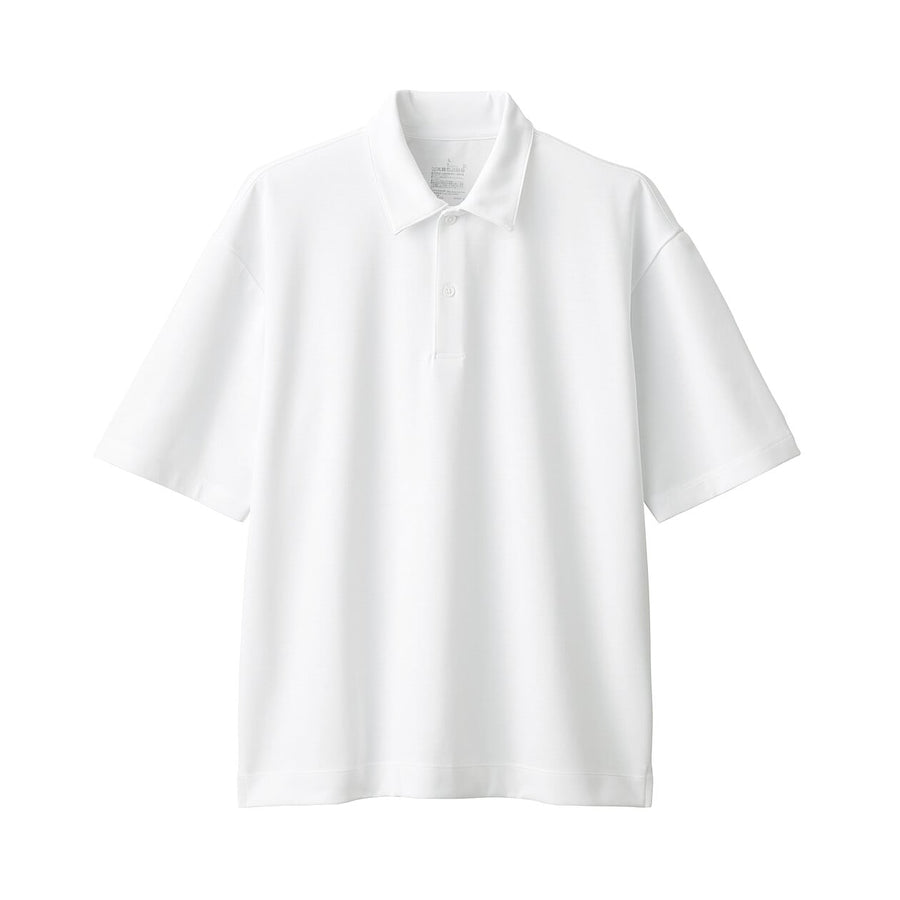 Men's Cool touch half sleeve polo shirtWhiteXS