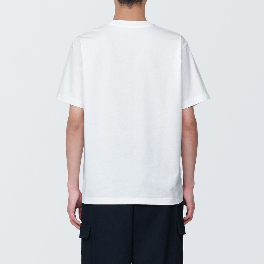 Men's Jersey crew neck S/S T-shirtWhiteXS