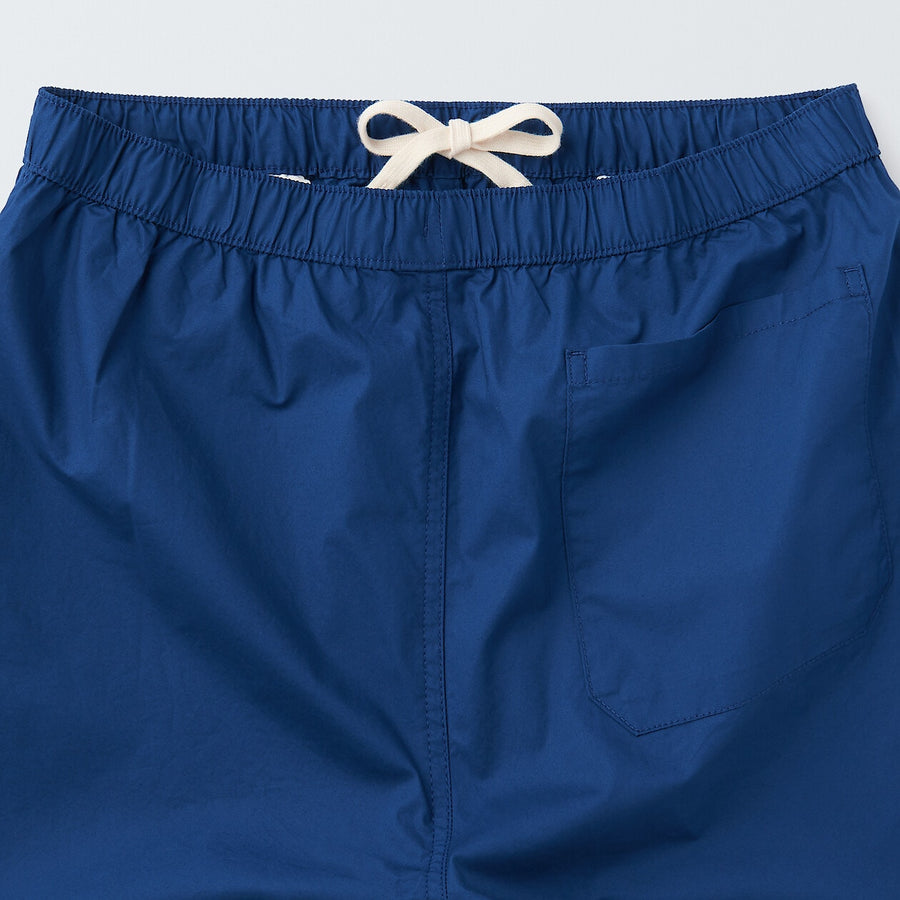 M's Washed broadcloth ShortsLight grayXS