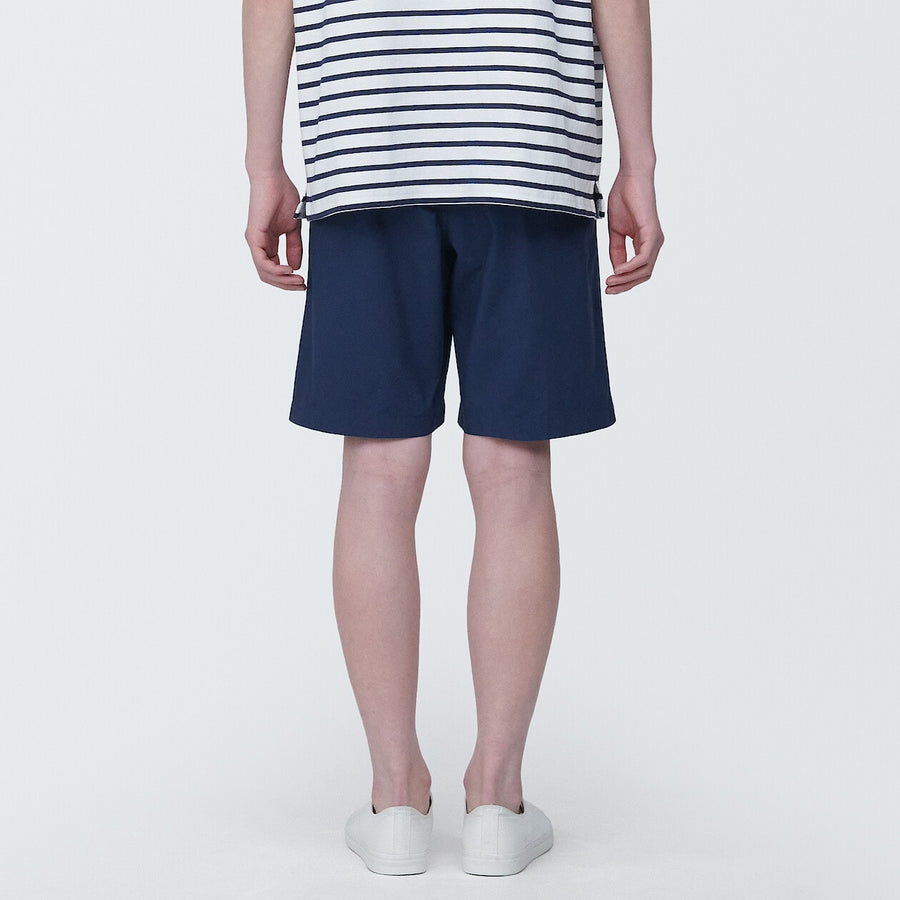 M's Washed broadcloth ShortsLight grayXS