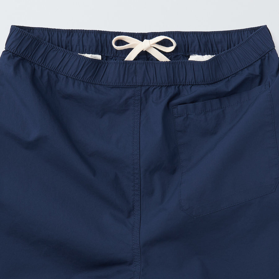 M's Washed broadcloth ShortsLight grayXS