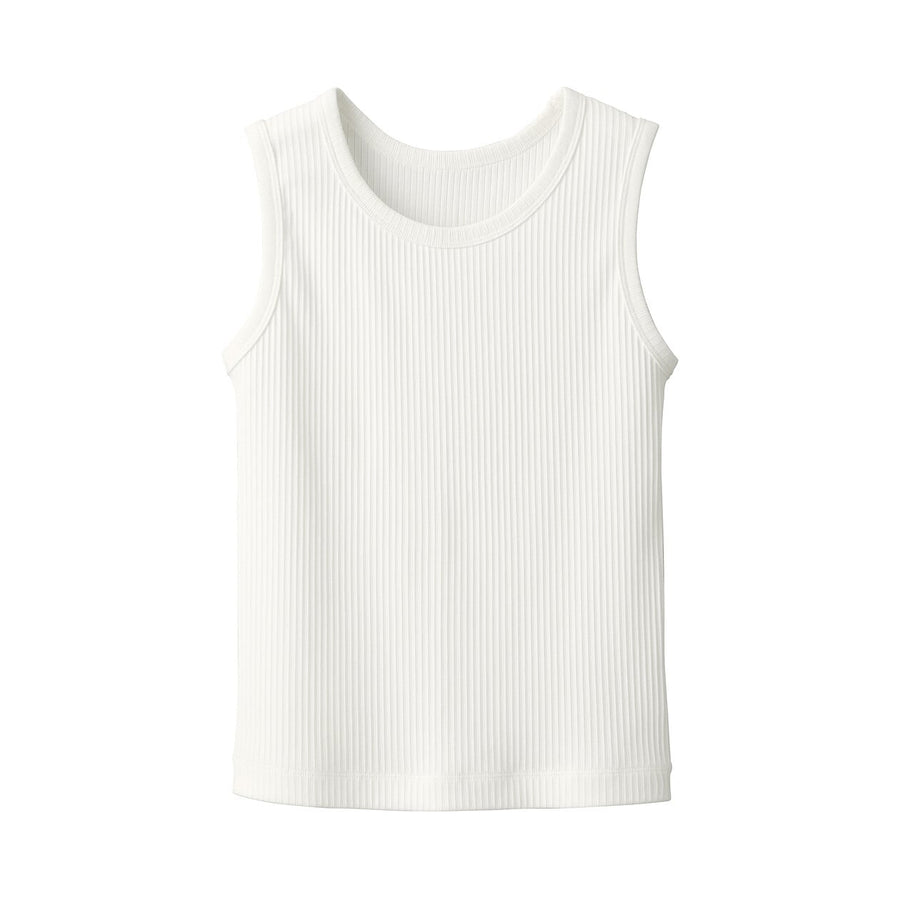 Women's Random ribbed Tank topOff whiteXS