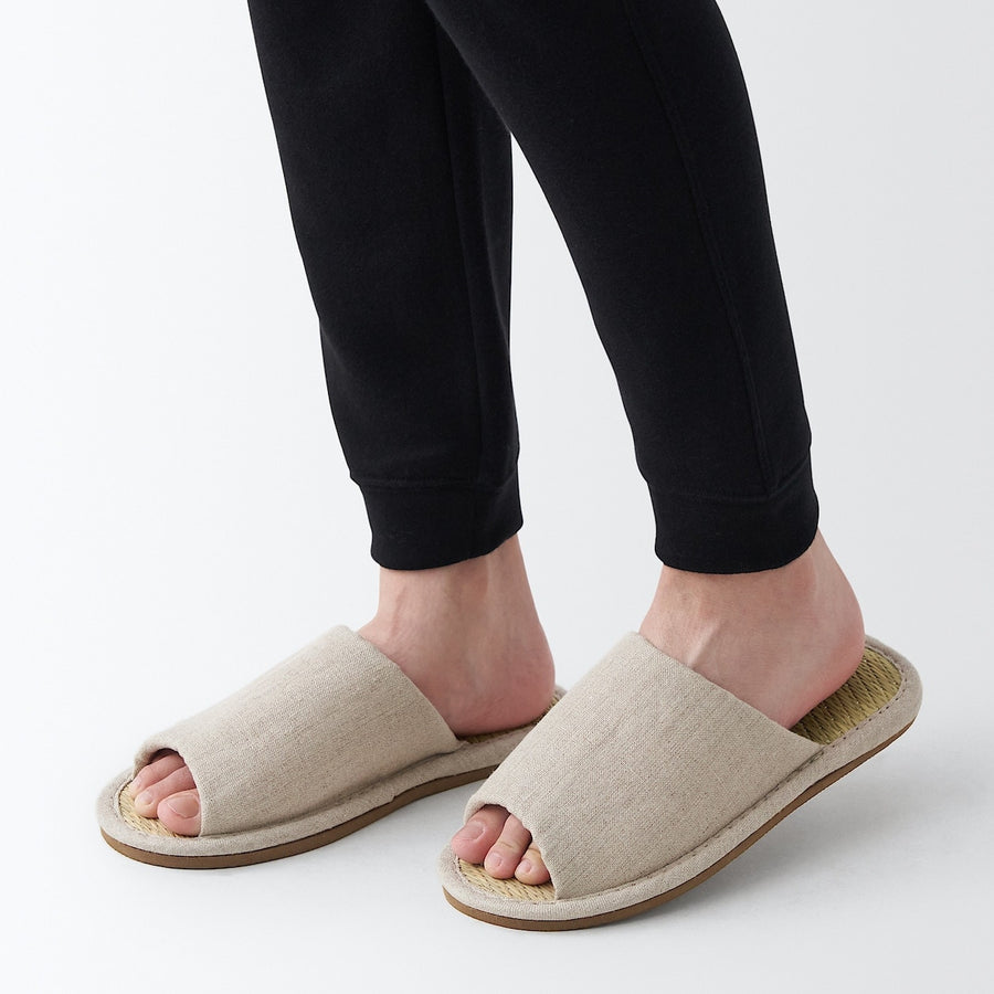 IGUSA SLIPPERS OPENTOE