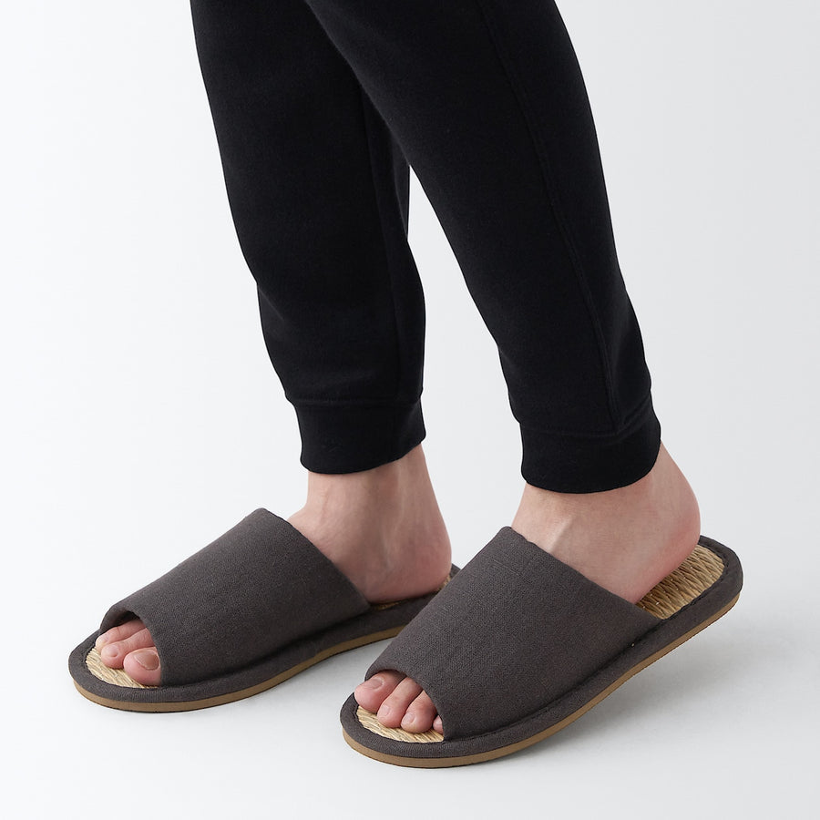 IGUSA SLIPPERS OPENTOE