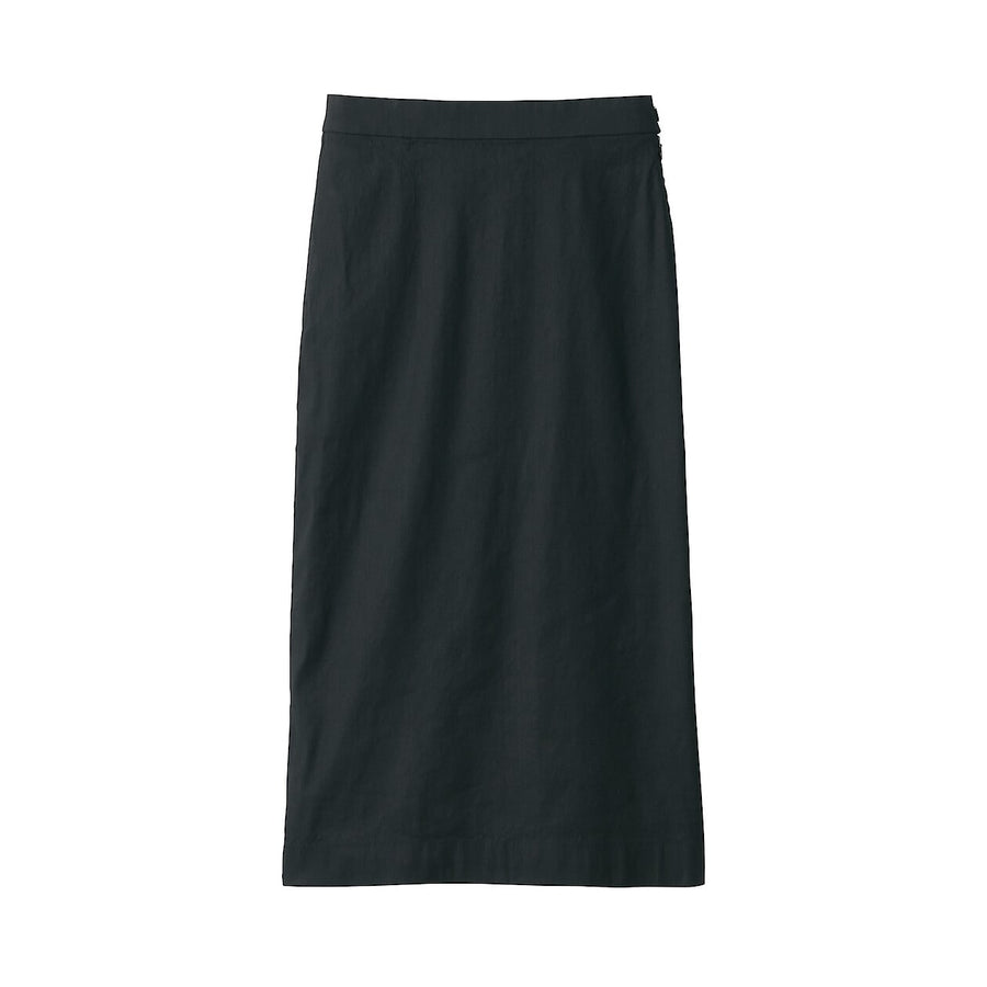 Women's Hemp blend stretch Straight skirt Light greyXS