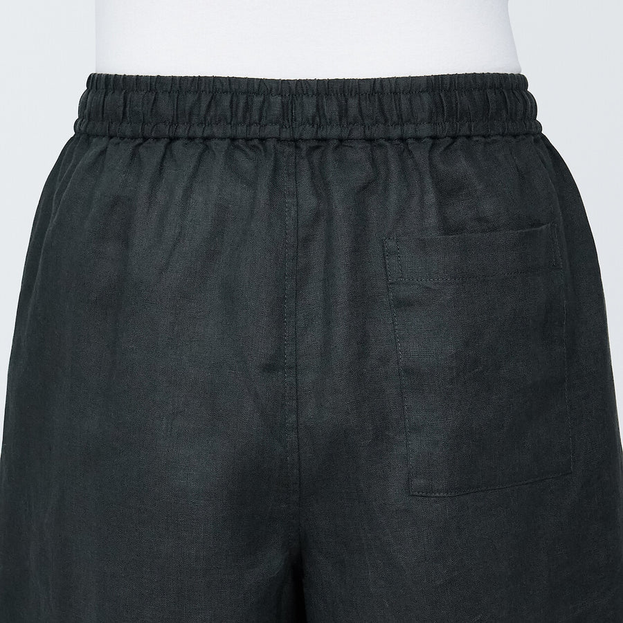 Women's Linen Short pantsCharcoal greyXS