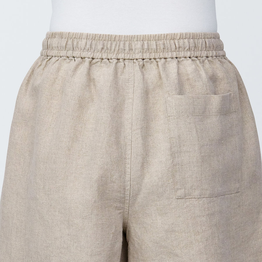 Women's Linen Short pantsCharcoal greyXS