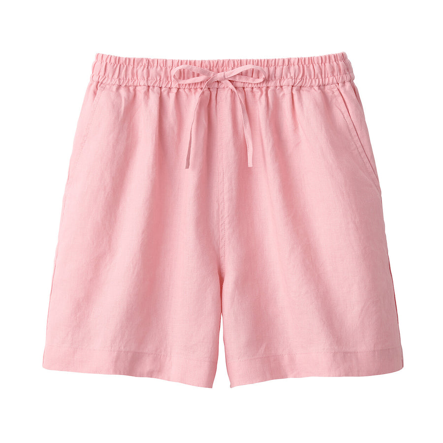 Women's Linen Short pantsCharcoal greyXS