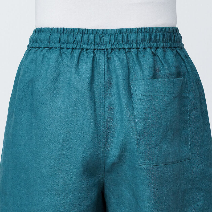 Women's Linen Short pantsCharcoal greyXS