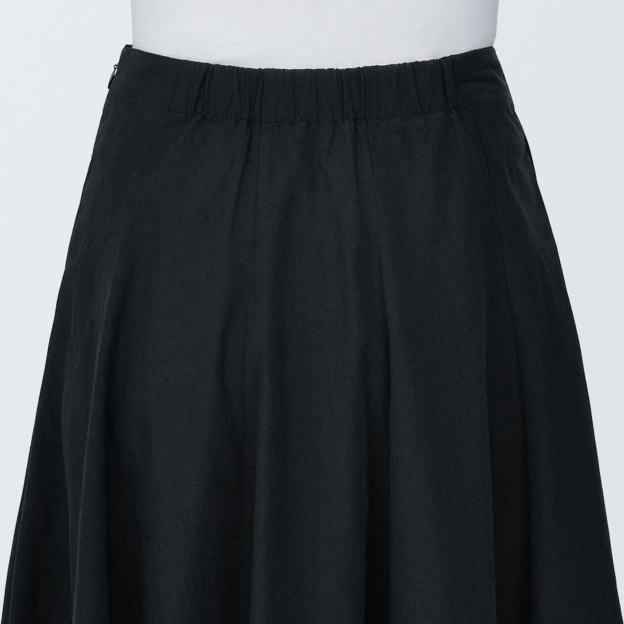 W's Cool touch broadcloth Flare SkirtBlackXS