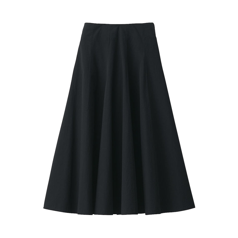 W's Cool touch broadcloth Flare SkirtBlackXS