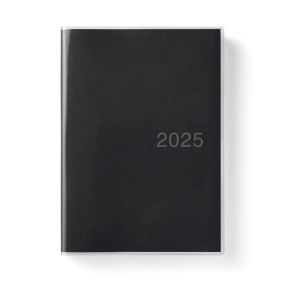 Viewable-at-once Monthly/Daily planner / From Dec. 2024 - A5 White