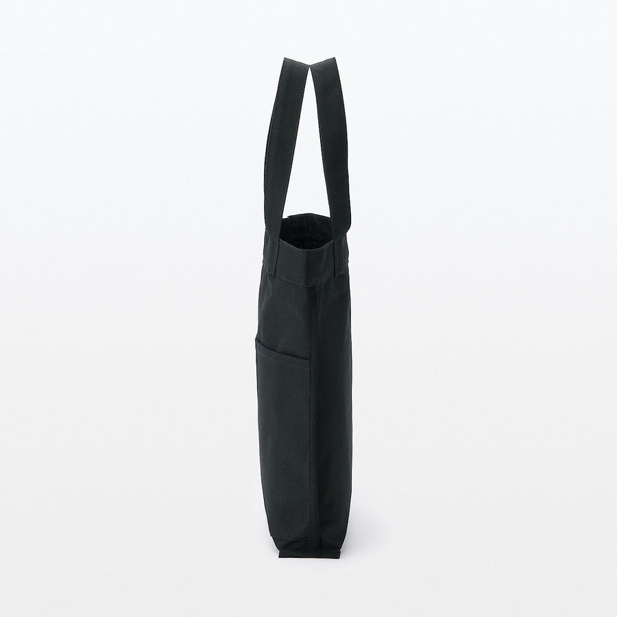 canvas Tall tote bag Black