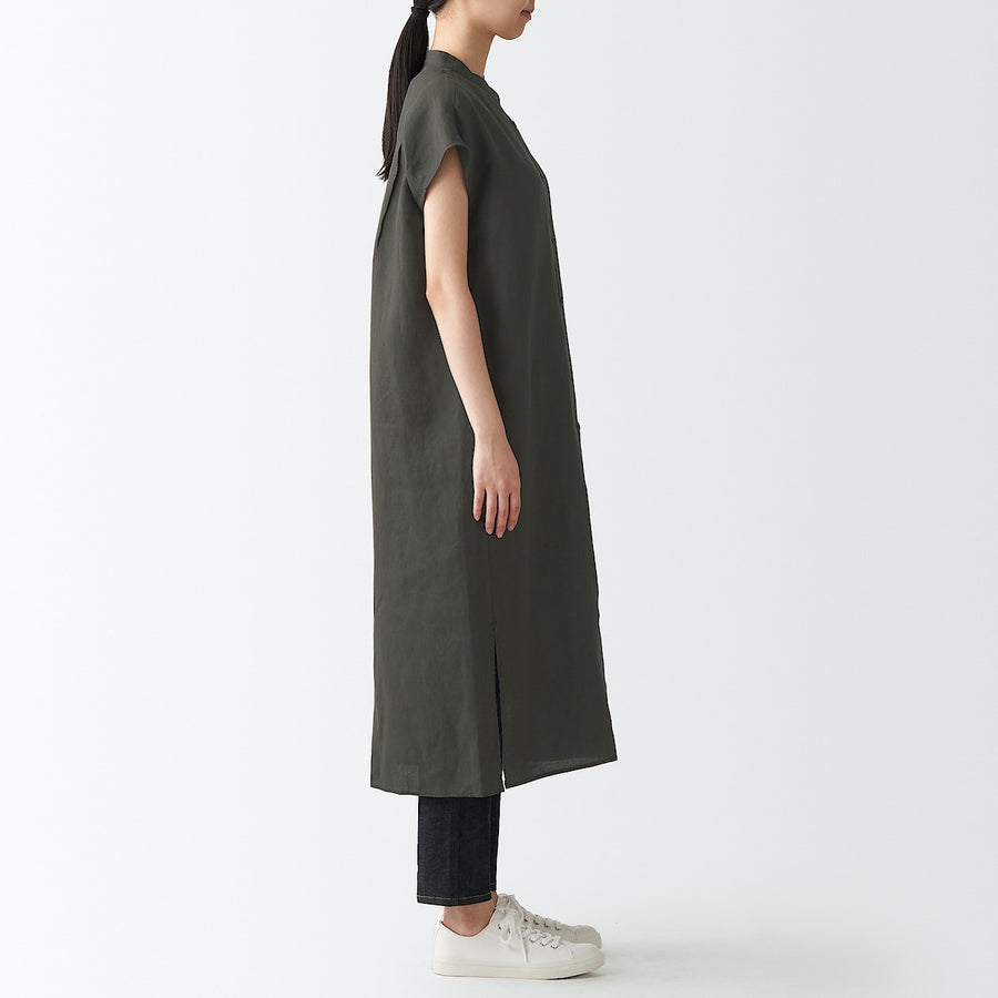 French Linen French Sleeve Dress