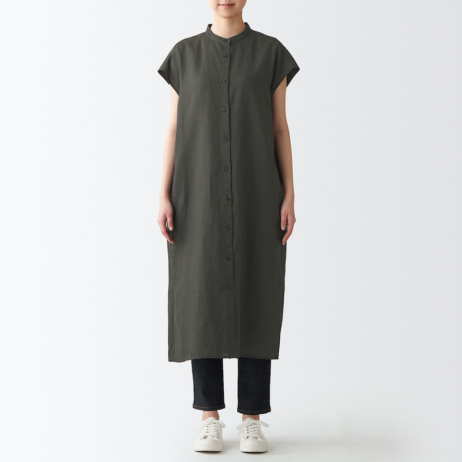 French Linen French Sleeve Dress