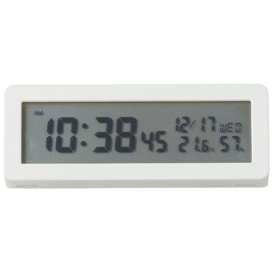 Digital Clock With Volume-Adjustable Alarm