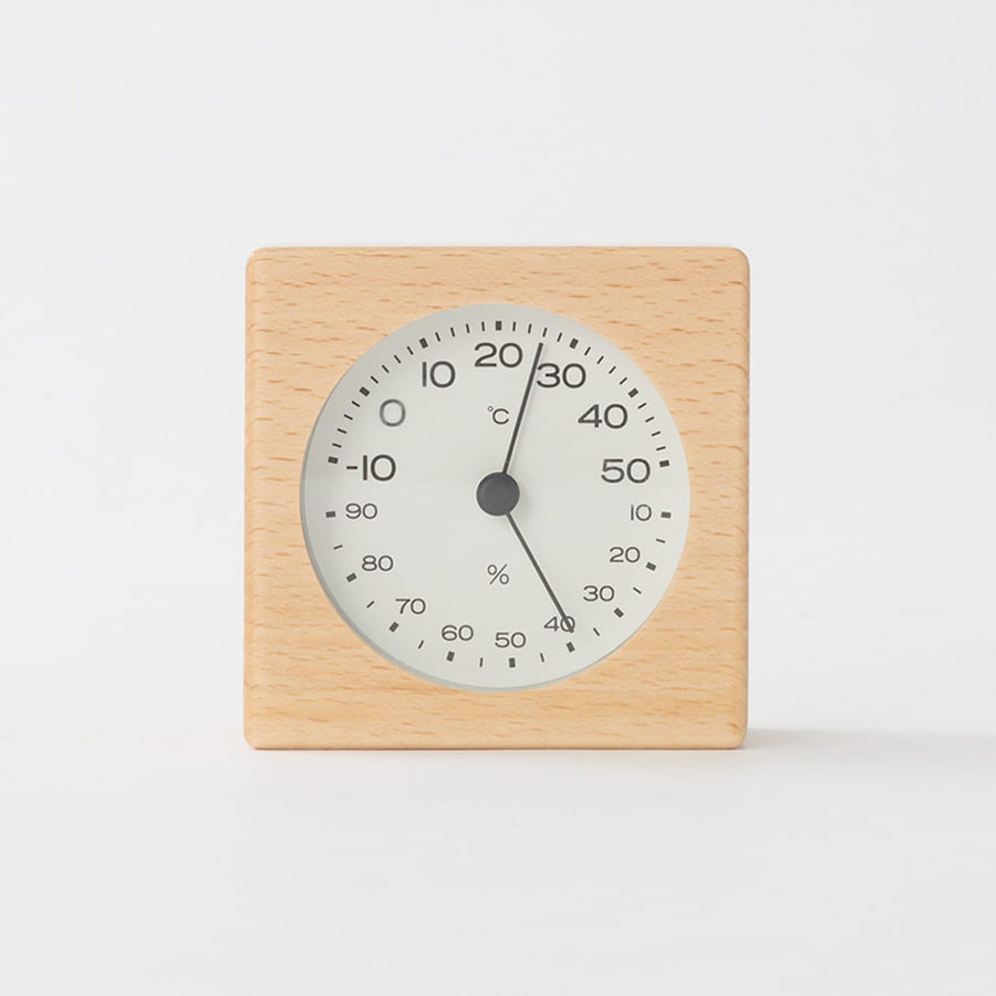 Beech Thermo-Hygrometer