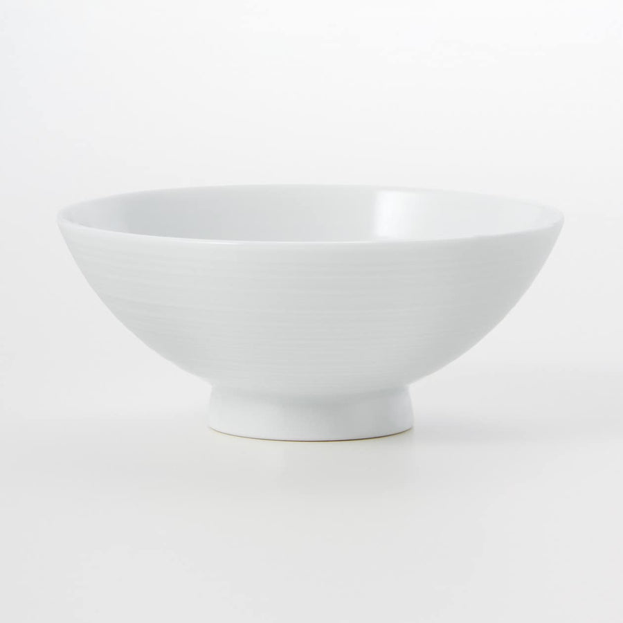 White Porcelain Rice Bowl - Medium