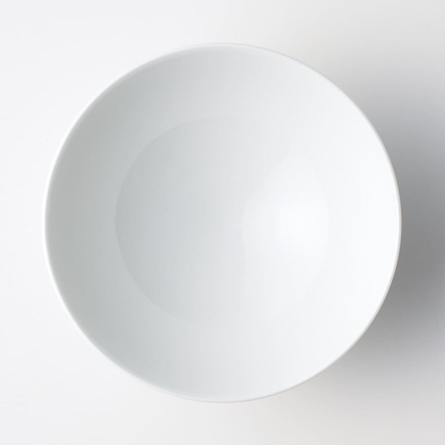 White Porcelain Rice Bowl - Medium