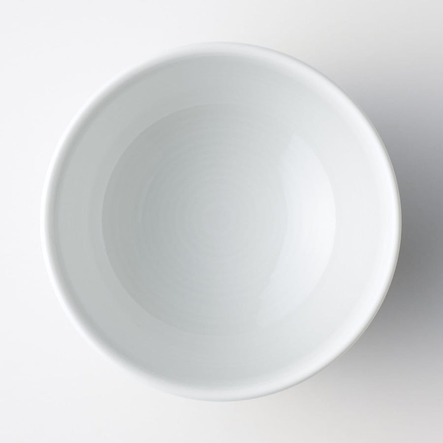 White Porcelain Round Tea Cup