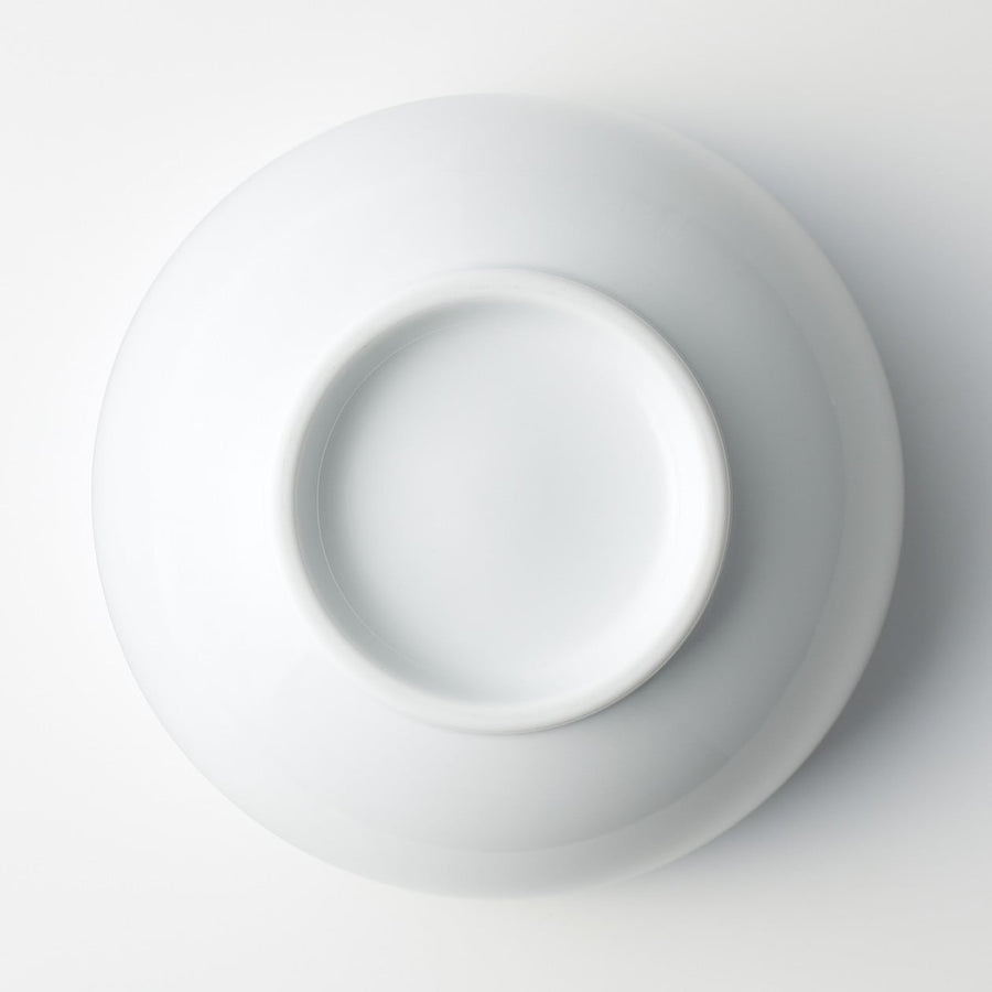 White Porcelain Donburi Bowl - Large
