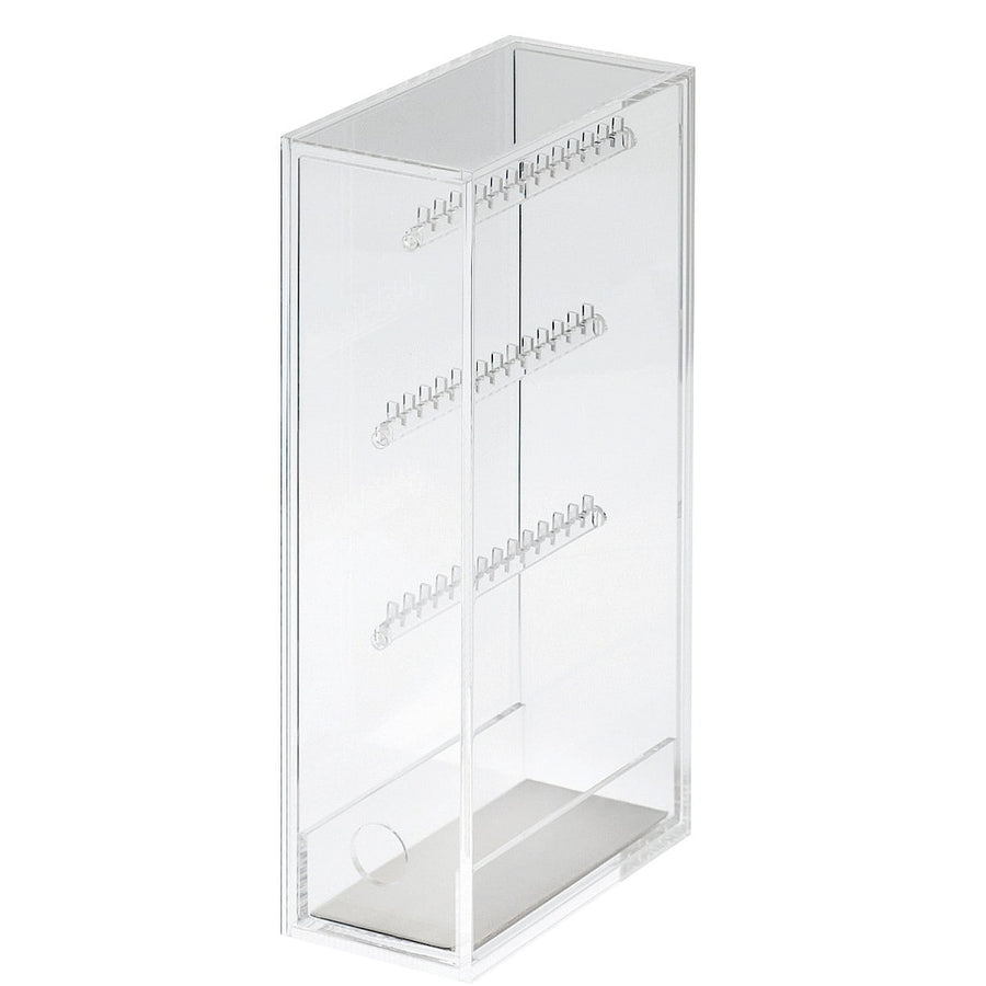 15.5 W x 18 H Acrylic Necklace Display Case - D-1326 - Firefly Solutions