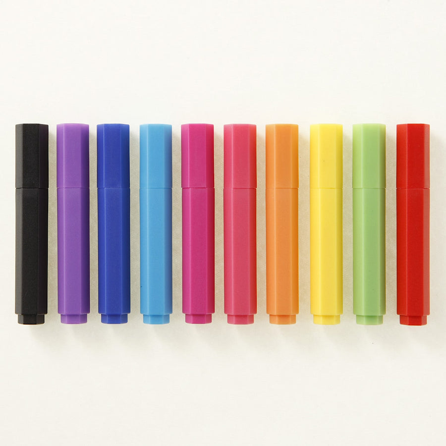 Mini Colour Marker Set with Case (10 Colours)