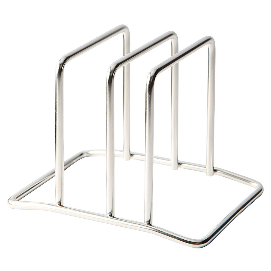 Stainless Steel Cutting Board Stand - Double