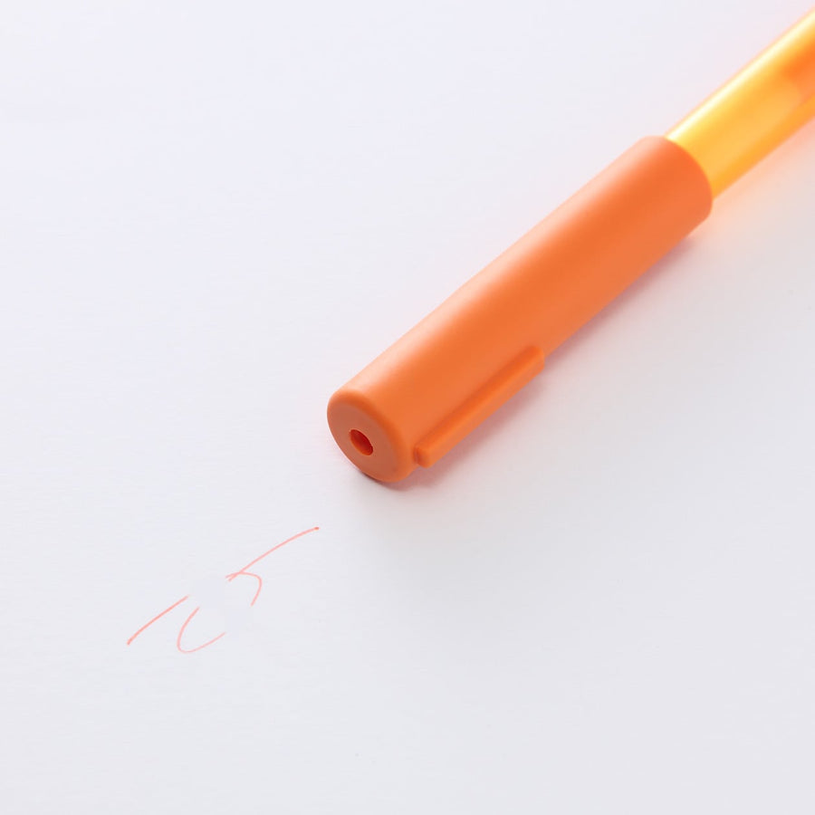 Erasable Ballpoint Pen - Orange