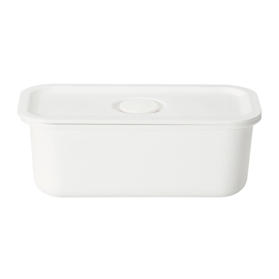 PP Lunch Box Storage Container With Valve - White (175ml)