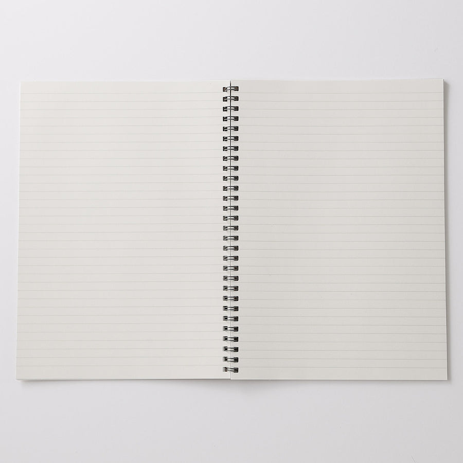 Recycled Double Ring Notebook - B5 Beige