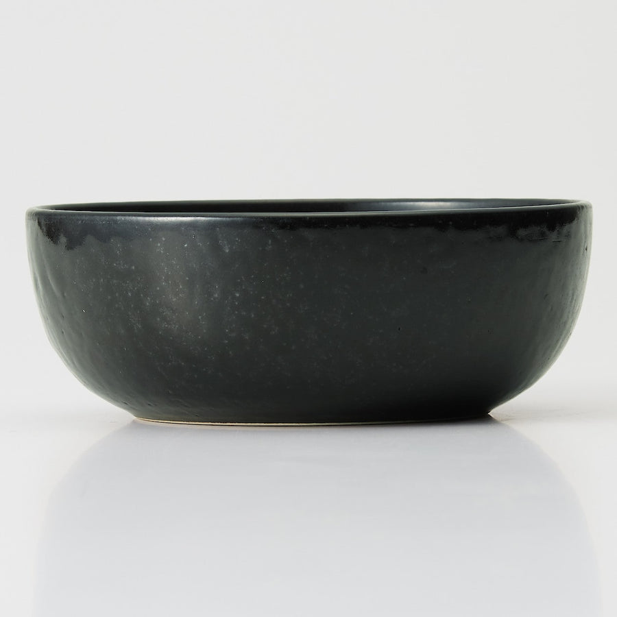 Iga Ware Small Dish - Black Glaze