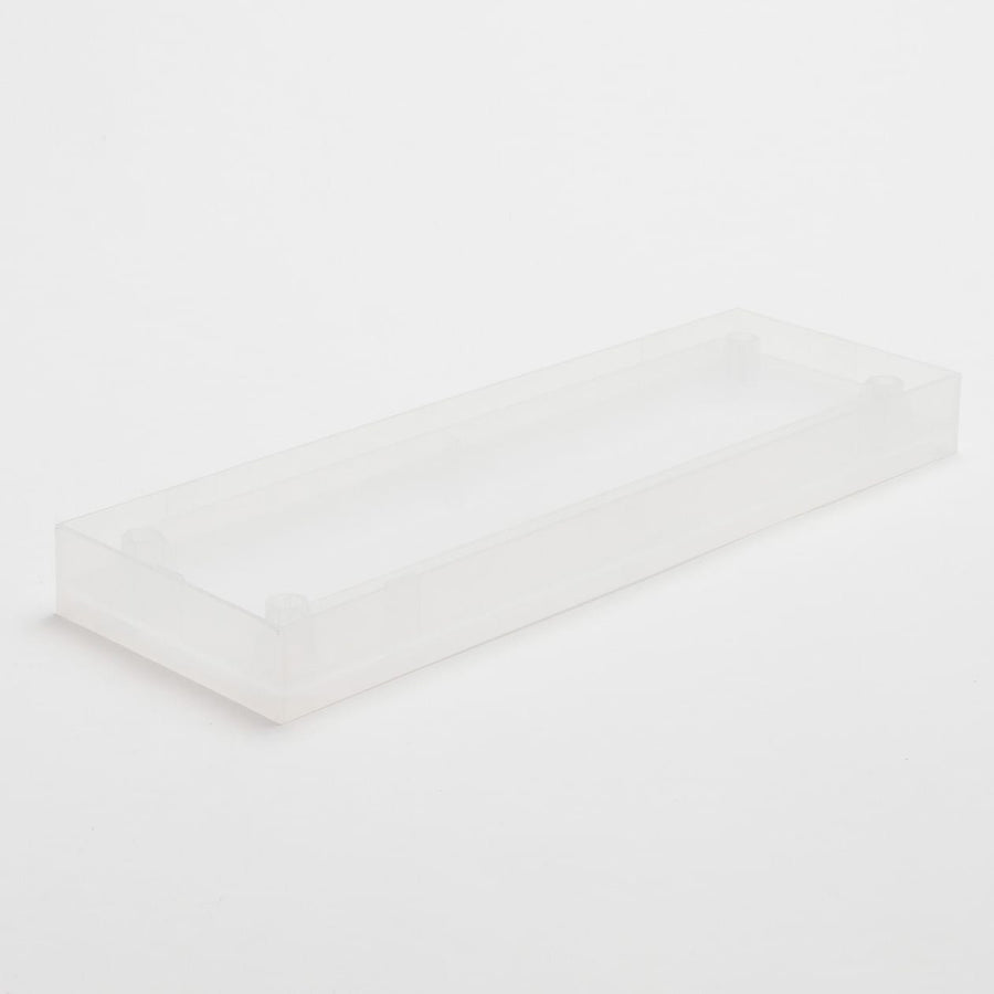 Caster-Attachable Lid For PP File Box - Clear