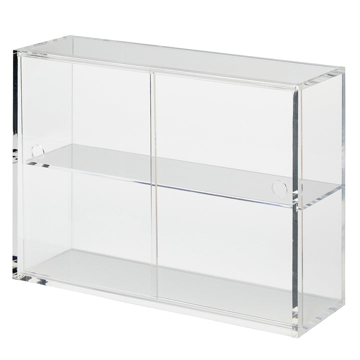 Acrylic Display Case With Sliding Doors - Small