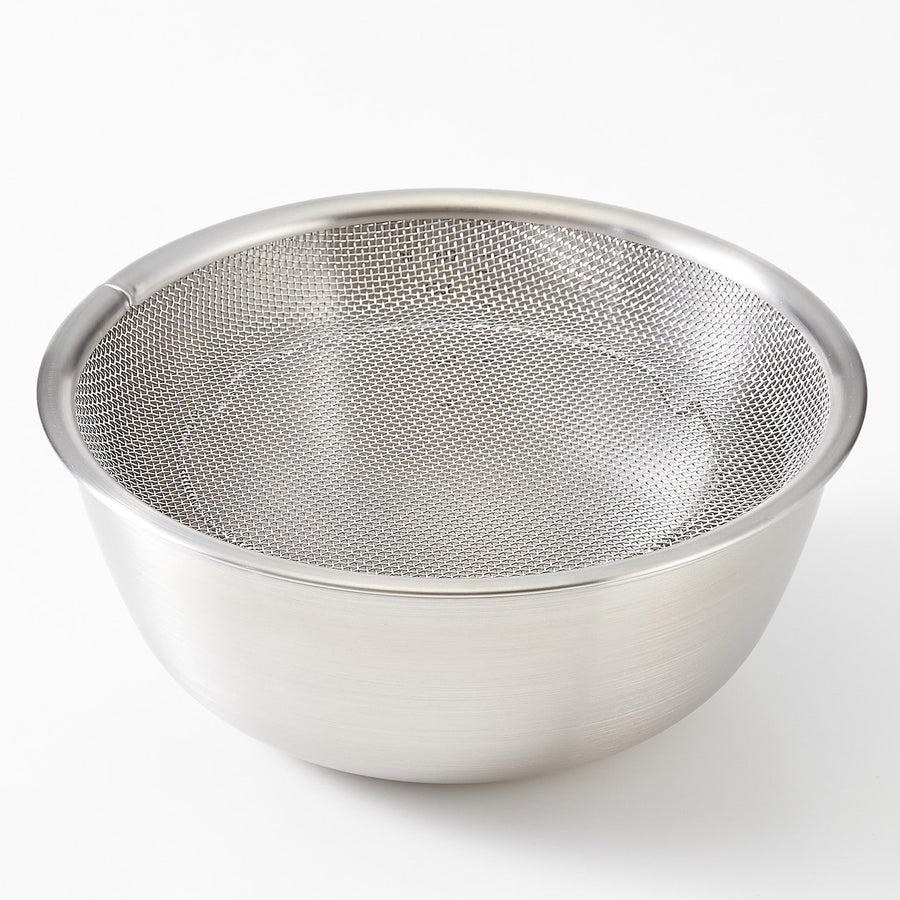Stainless Steel Flat Mesh Strainer - Small