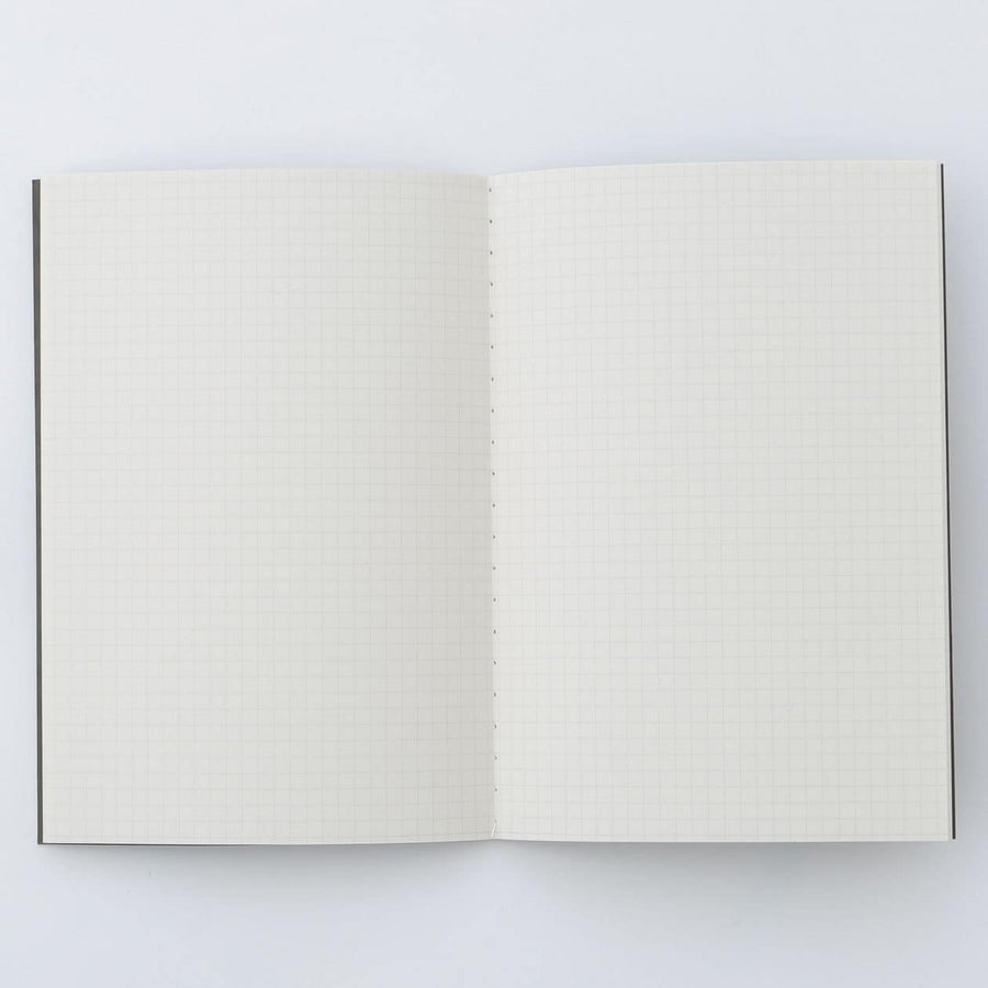 Notebook - 5mm Grid Dark Grey