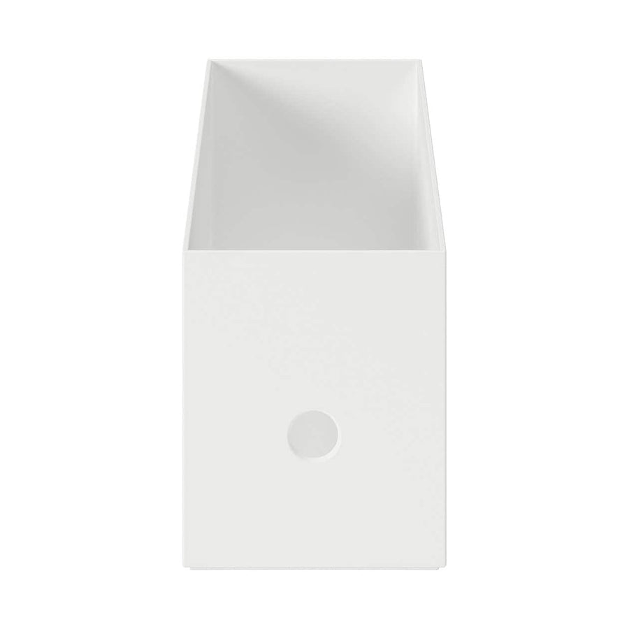 PP File Box - White Grey 1/2
