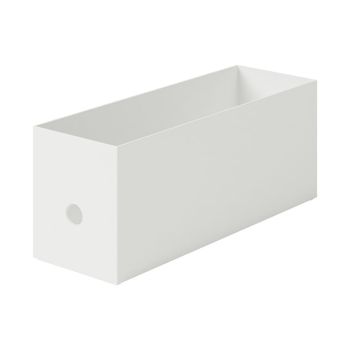 PP File Box - White Grey 1/2