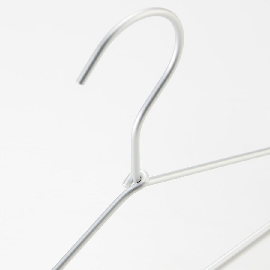 Aluminium Clothes Hanger - 33cm (3 Pack) - MUJI Australia