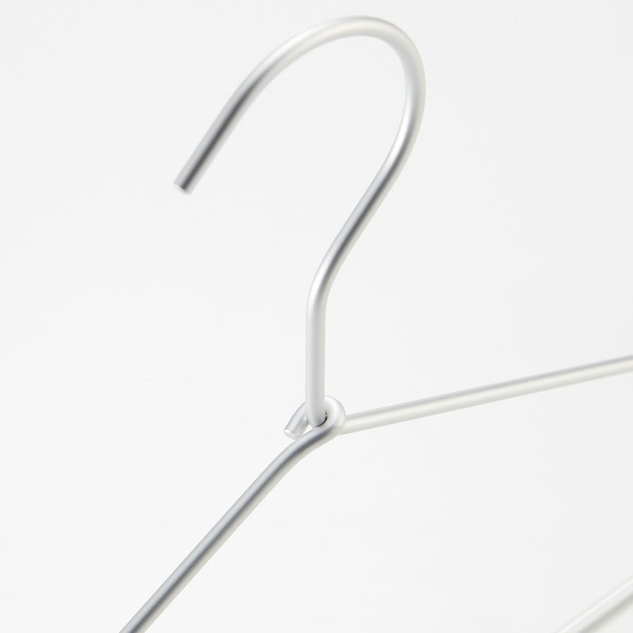 Aluminium Clothes Hanger with Notches - 42cm (3 Pack)